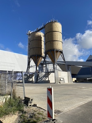 Seehafen Salzsilos nach Fertigstellung